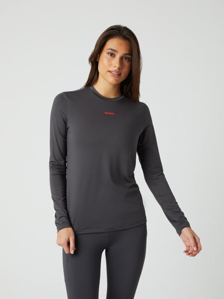 Björn Borg Borg Long Sleeve T-shirt Grå, XXL