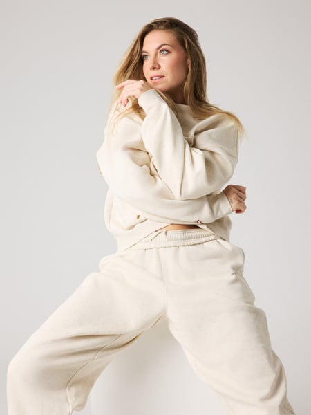 Björn Borg Jessie Jazz Oversized Sweatshirt Hvid, L