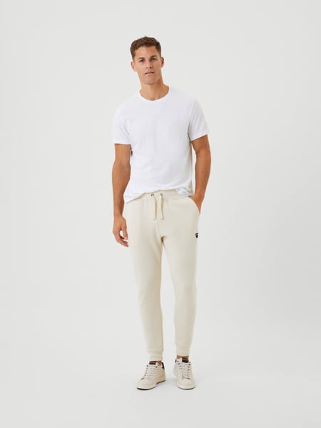 Björn Borg Centre Tapered Pants Hvid, XXL