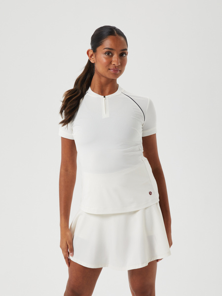 Björn Borg Ace Zip Polo Hvid, S
