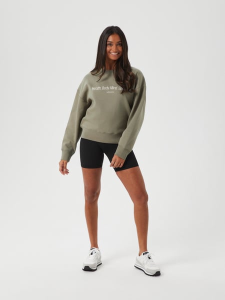 Björn Borg Borg Boyfriend Crew Grøn, XXL