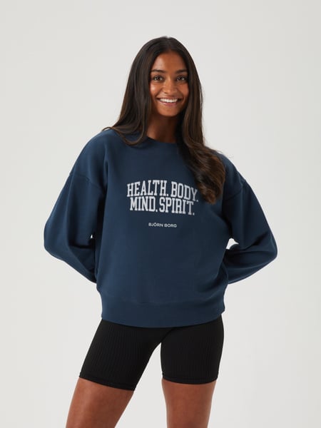 Björn Borg Borg Boyfriend Crew Marineblå, XXL