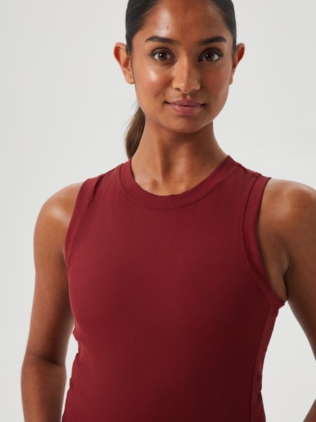 Björn Borg Ace Rib Tank Pocket Rød, S