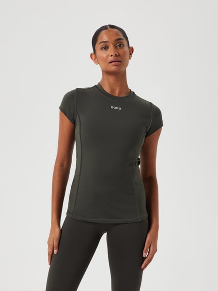Björn Borg Borg Reform Slim T-shirt Grøn, L