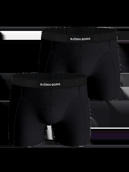 Björn Borg Lyocell Boxer 2-pack Sort, XL