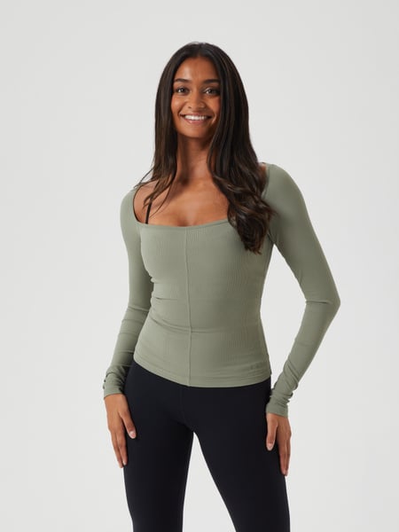 Björn Borg Studio Ballerina Long Sleeve Grøn, XXL
