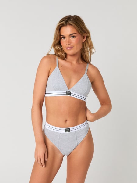 Björn Borg Core Original Triangle Bra Grå, XXL