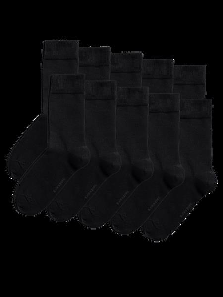 Björn Borg Essential Socks 10-pack Sort, 36-40