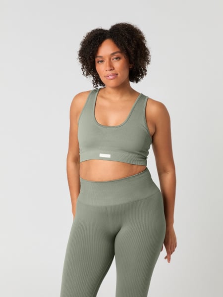 Björn Borg Studio Low Seamless Bra Grøn, ML