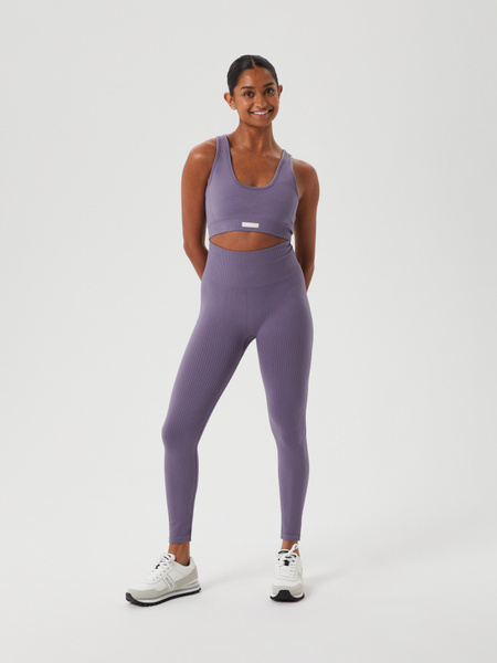 Björn Borg Studio Seamless Rib Tights Lilla, L