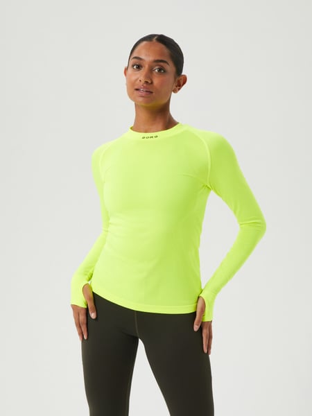 Björn Borg Borg Running Seamless Mock Neck Gul, ML