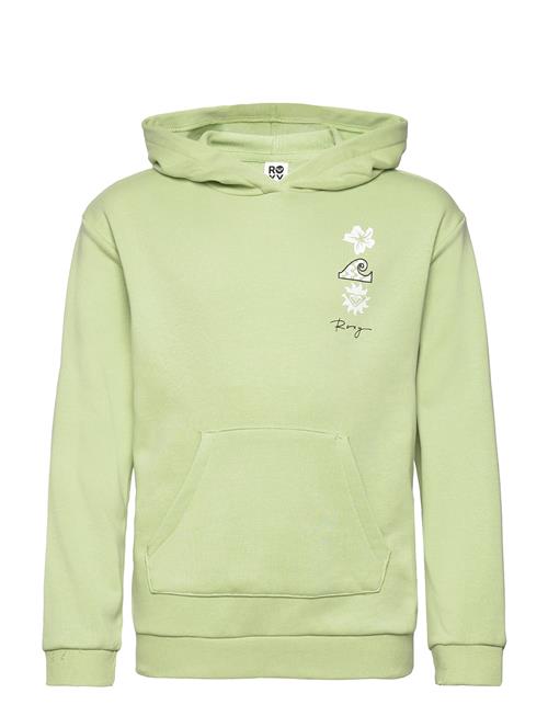 Se Surf Feeling Hoodie Terry Roxy Green ved Booztlet