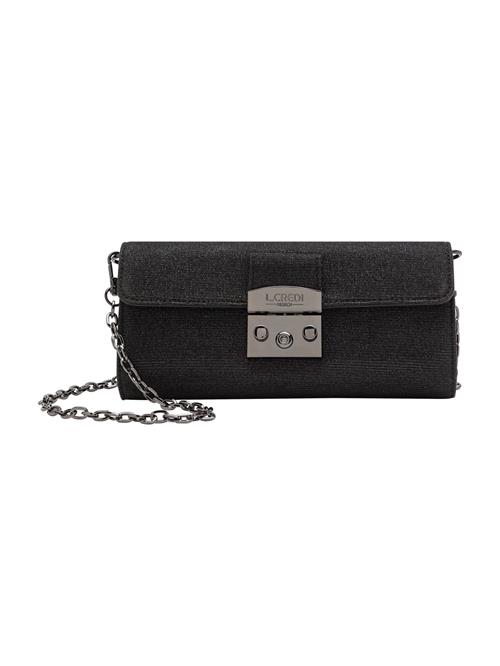 L.CREDI Clutch 'Nadi'  sort-meleret