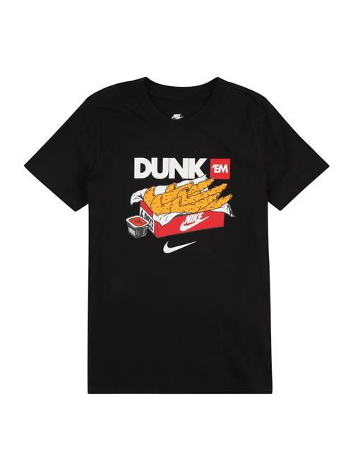 Nike Sportswear Shirts 'DUNK'  rød / sort / hvid