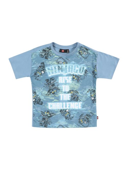 Se LEGO® kidswear Shirts 'TAFFY 308'  dueblå / mint / sort / hvid ved About You