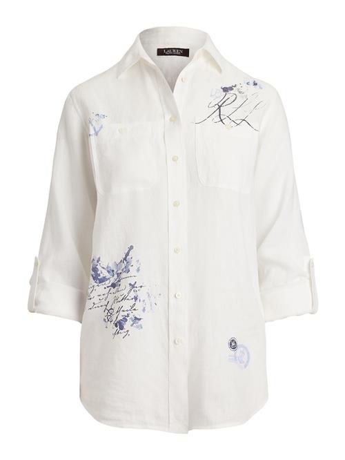 Lauren Ralph Lauren Bluse  blå / navy / hvid