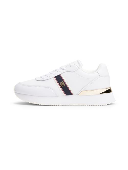 TOMMY HILFIGER Sneaker low  navy / guld / hvid