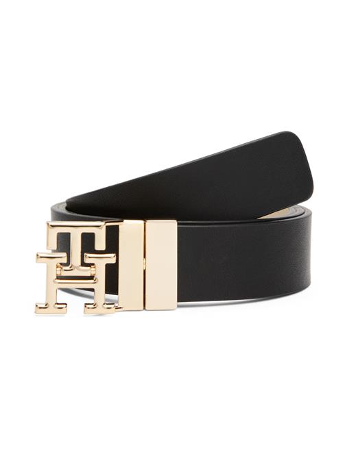 TOMMY HILFIGER Bælte  lysebeige / sort