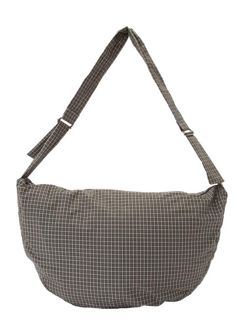 WEEKDAY Skuldertaske  taupe / mudderfarvet / hvid