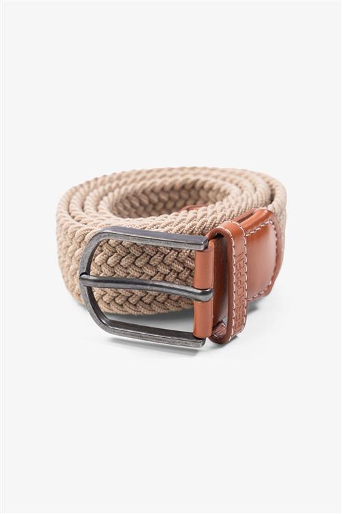 Elastisk Bælte - Khaki - 95-cm - TeeShoppen