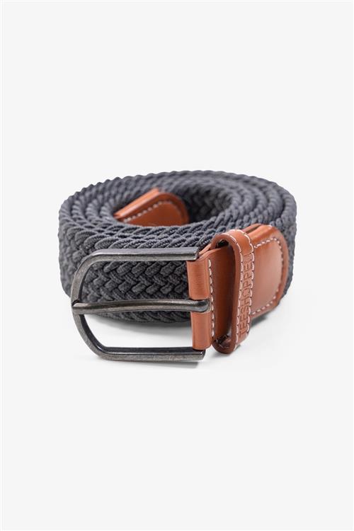 Elastisk Bælte - Grå - 85-cm - TeeShoppen