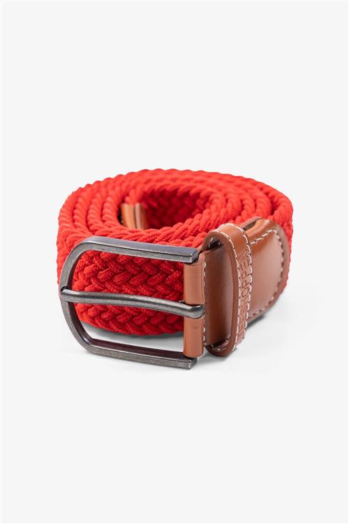 Elastisk Bælte - Rød - 95-cm - TeeShoppen