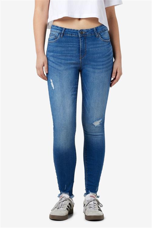 Kimmy Skinny Jeans - Mørkeblå Denim - 32/32 - Noisy May