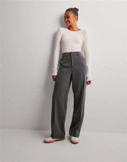 OBJECT - Grå - Objsigrid Hw Casual Pant Noos