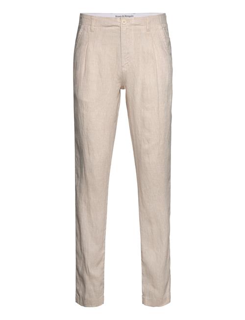 Bs Gustaf Slim Fit Chinos Bruun & Stengade Beige