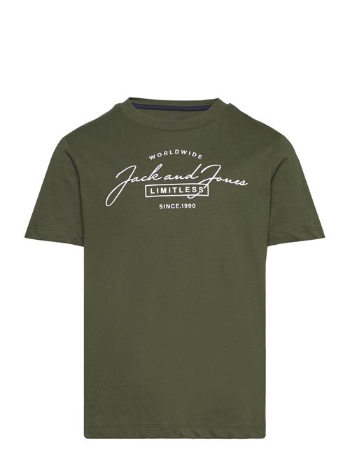 Jack & Jones Jjferris Tee Ss Crew Neck Jnr Jack & J S Khaki