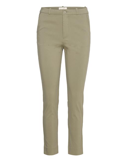 Pants From Freequent In A Soft And Stretchy Material. The Pants Have A Simple Si FREE/QUENT Green