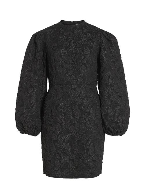 Viwillow L/S Short Dress/Dc/2 Vila Black