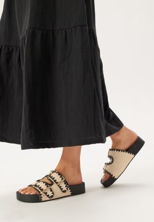 Steve Madden On Deck Sandal Natural Raffia 36