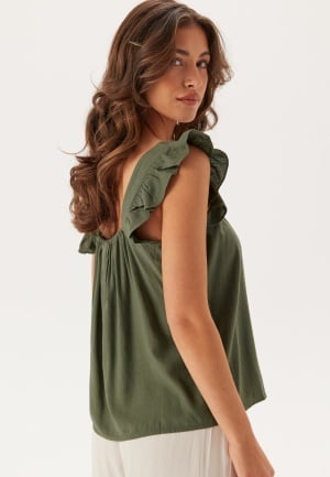 Pieces Pcpia Sl Top Deep Lichen Green XS