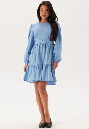 VILA Vianna L/S Dress Blissful Blue 34
