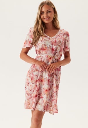 Ida Sjöstedt Maya Dress Coral Florals 44