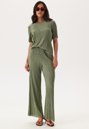 VILA Viplisa Hw Wide Pants Oil Green XS