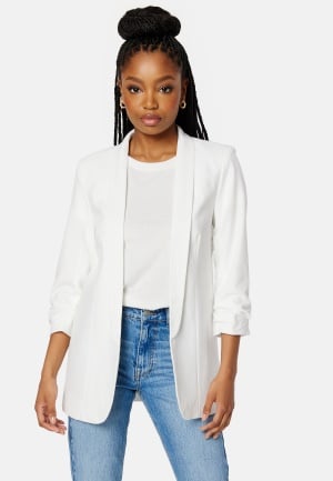 Pieces Pcbosella 3/4 Blazer White L
