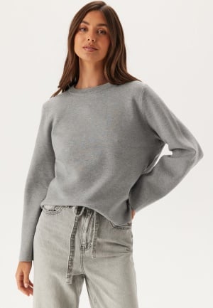 Object Collectors Item OBJREYNARD O-NECK PULLOVER  Light Grey Melange Detail:col S