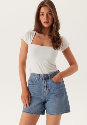 ONLY Onlphine Dnm Shorts  Light Blue Denim S