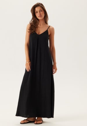 Object Collectors Item Objsanne Sl Long Dress Black 38