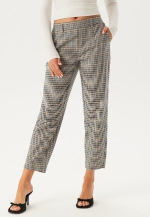 Object Collectors Item Lisa Slim Pant Sandshell Checks:Morel/bering  40