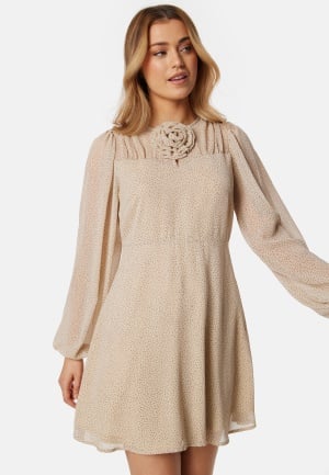 BUBBLEROOM Roxana Dress Light beige 46