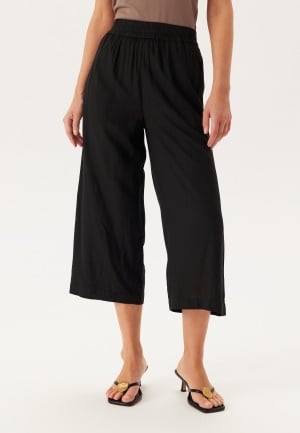 Pieces Pcpia Hw Wide Culotte Wvn Noos Black L
