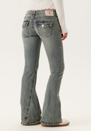 True Religion Joey Low Rise Flare Flap Medium Vintage 29
