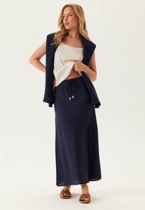 VERO MODA Vmpalina Long Skirt Navy Blazer XL