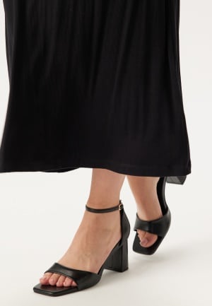 BUBBLEROOM Mid Heel Sandal Black 41