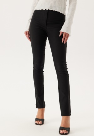 BUBBLEROOM Everly High Waist Stretchy Trousers Black 48