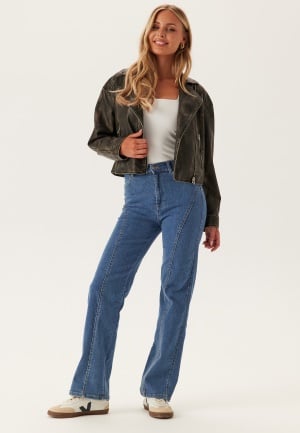 Dr. Denim Moxy Straight Curve  V47 Vale Sky Plain XS/34