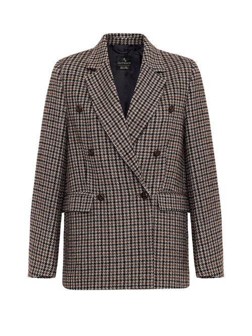 Se Antioch Blazer  brun / sort / hvid ved About You